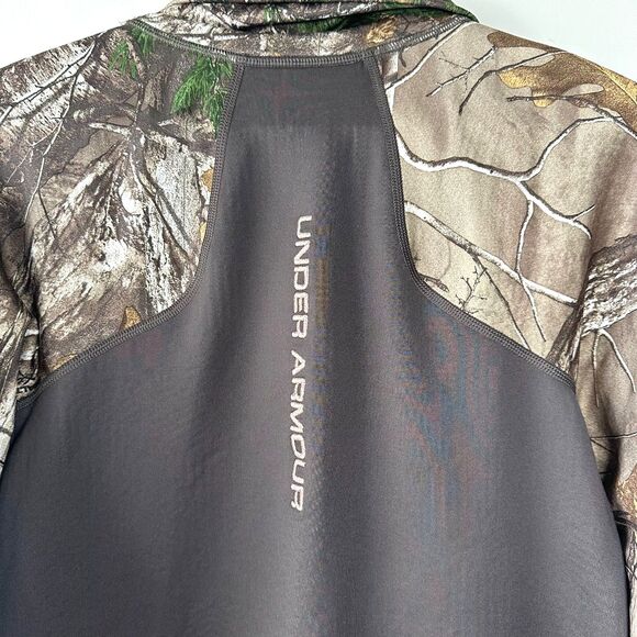 Under Armour Women’s Camo ColdGear Turtleneck Long Sleeve Fitted Medium - Picture 6 of 11